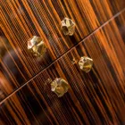 Moderner Schrank mit 4 Türen aus glänzendem Ebenholz Ada Viadurini