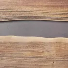 Mobiles Sideboard 4 Türen Akazienholz Naturalistic Homemotion - Maramero Viadurini