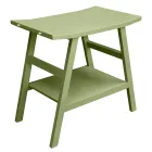 Moderner Badezimmerschrank mit grüner Ablage und Handtuchhaken - Crina Viadurini