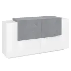 Wohnzimmermöbel 2 Türen und 2 Türen in Holz 2 Ausführungen - Therese Viadurini