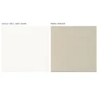 TV-Schrank mit 2 Türen in Canaletto und weißem Finish, hergestellt in Italien – Kari Viadurini