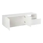 TV-Schrank mit 2 Türen, einer Schublade und einem offenen Fach Made in Italy - Popilio Viadurini