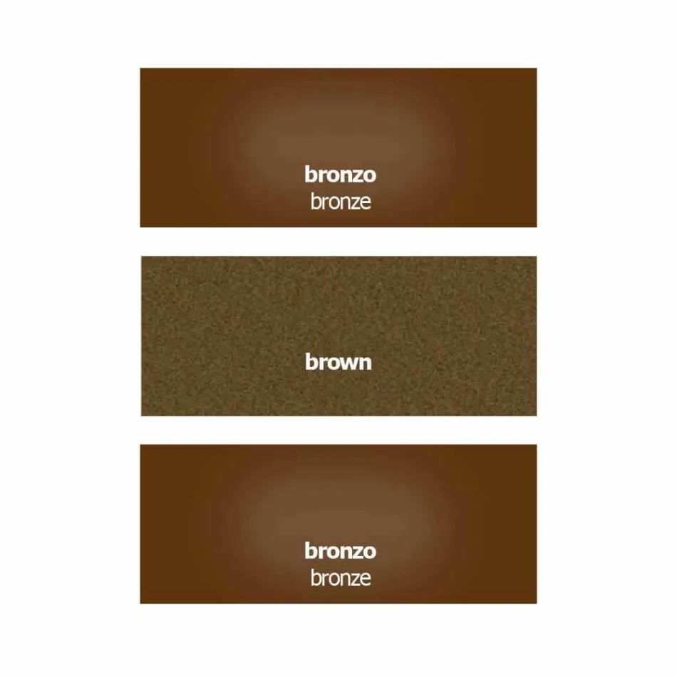 Abgehängter TV-Ständer mit Satin-Kristallplatte Hergestellt in Italien - Americio Viadurini