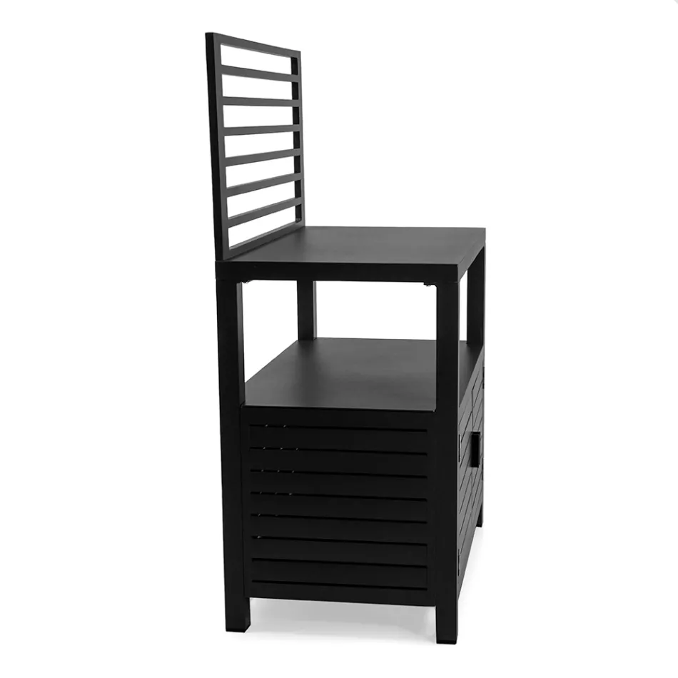 Outdoor-Schrank aus Aluminium mit 2 Türen - Kamera Viadurini