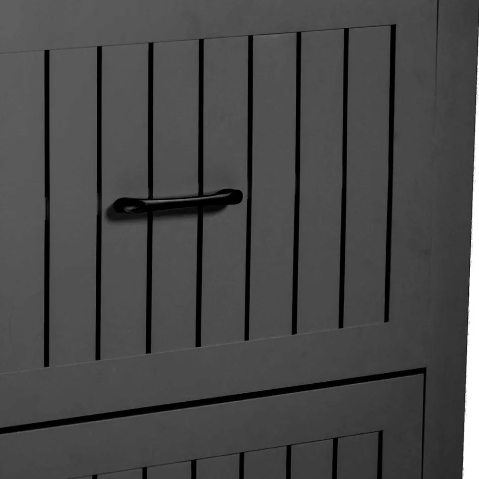 Outdoor-Schrank aus Aluminium mit 2 Schubladen in verschiedenen Ausführungen - Hotel Viadurini