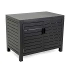 Outdoor-Schrank aus Aluminium mit verschiedenen Oberflächen - Kamera Viadurini