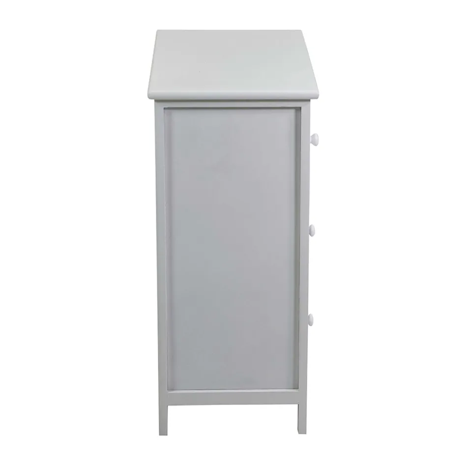 Indoor-Schrank aus Holz mit 6 Schubladen - Qualle Viadurini