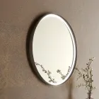 Hängende Badezimmermöbel aus Metall, MDF-Holz und Stonelight Made in Italy - Renga Viadurini