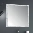 Boden Badezimmermöbel aus kupfernem Metall und weißem Mdf Made in Italy - Cizco Viadurini