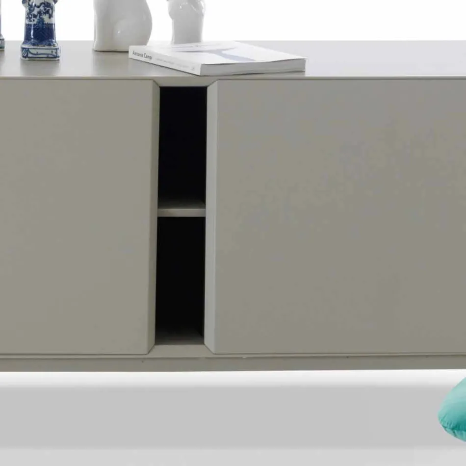 My Home Mirage Design Sideboard aus lackiertem MDF H71xL210cm hergestellt in Italien Viadurini