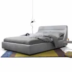 My Home Sleepway gepolstertes Doppelbett 180x90cm Made in Italy Viadurini