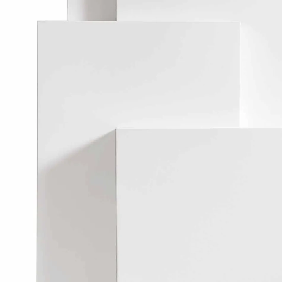 My Home Tetris Mobil Wohnzimmer Turm Design MDF H196cm made in Italy Viadurini