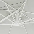 3x4 Aluminium Gartenschirm mit Polyestergewebe - Fasma Viadurini