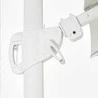 3x4 Aluminium Gartenschirm mit Polyestergewebe - Fasma Viadurini