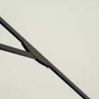 3x3 Meter großer quadratischer Sonnenschirm aus harzbeschichtetem Polyester - Laube Viadurini