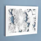 Design Wanduhr aus weißem Holz oder rechteckiger Taube - Artificio Viadurini