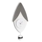 Pendeluhr aus Bisatin-Methacrylat, hergestellt in Italien – großartig Viadurini