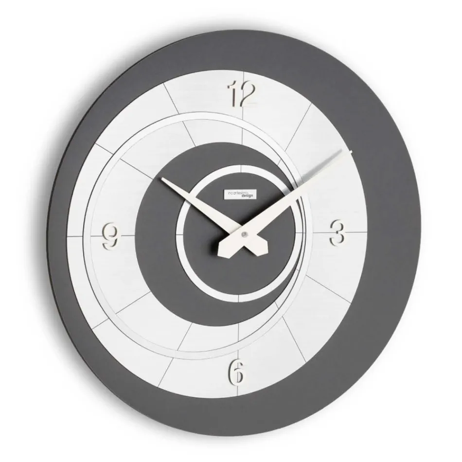 PVC-Wanduhr in 3 verschiedenen Ausführungen, hergestellt in Italien – schnell Viadurini