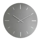 Rundes Design Wanduhr aus farbigem Acrylglas - Zaronte Viadurini