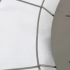 Moderne Wanduhr Adalgiso aus farbigem Stahl, hergestellt in Italien Viadurini