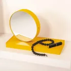 Drehtischuhr mit Stahlspiegel Made in Italy - Verdienstvoll Viadurini