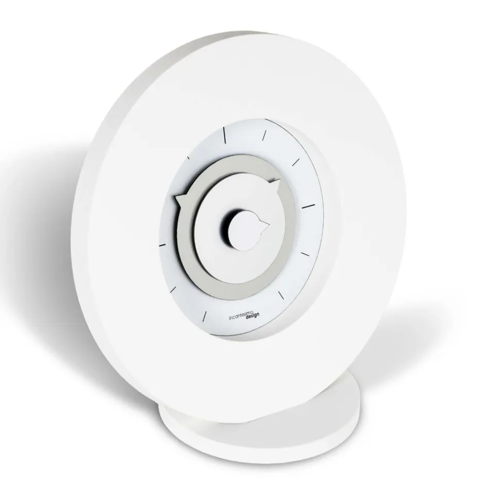 Tischuhr aus hochdichtem, halbexpandiertem PVC, hergestellt in Italien – hübsch Viadurini