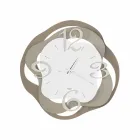 Modernes Design Wanduhr aus Eisen Made in Italy - Gertrude Viadurini