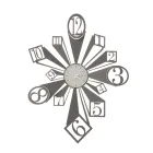 Eisenuhr mit besonderem optischen Effekt, hergestellt in Italien – Rad Viadurini