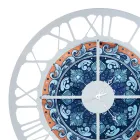 Uhr aus Eisen in 3 verschiedenen Ausführungen, hergestellt in Italien – Weizen Viadurini