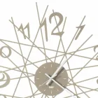 Runde Eisen Design Wanduhr Made in Italy - Kombo Viadurini