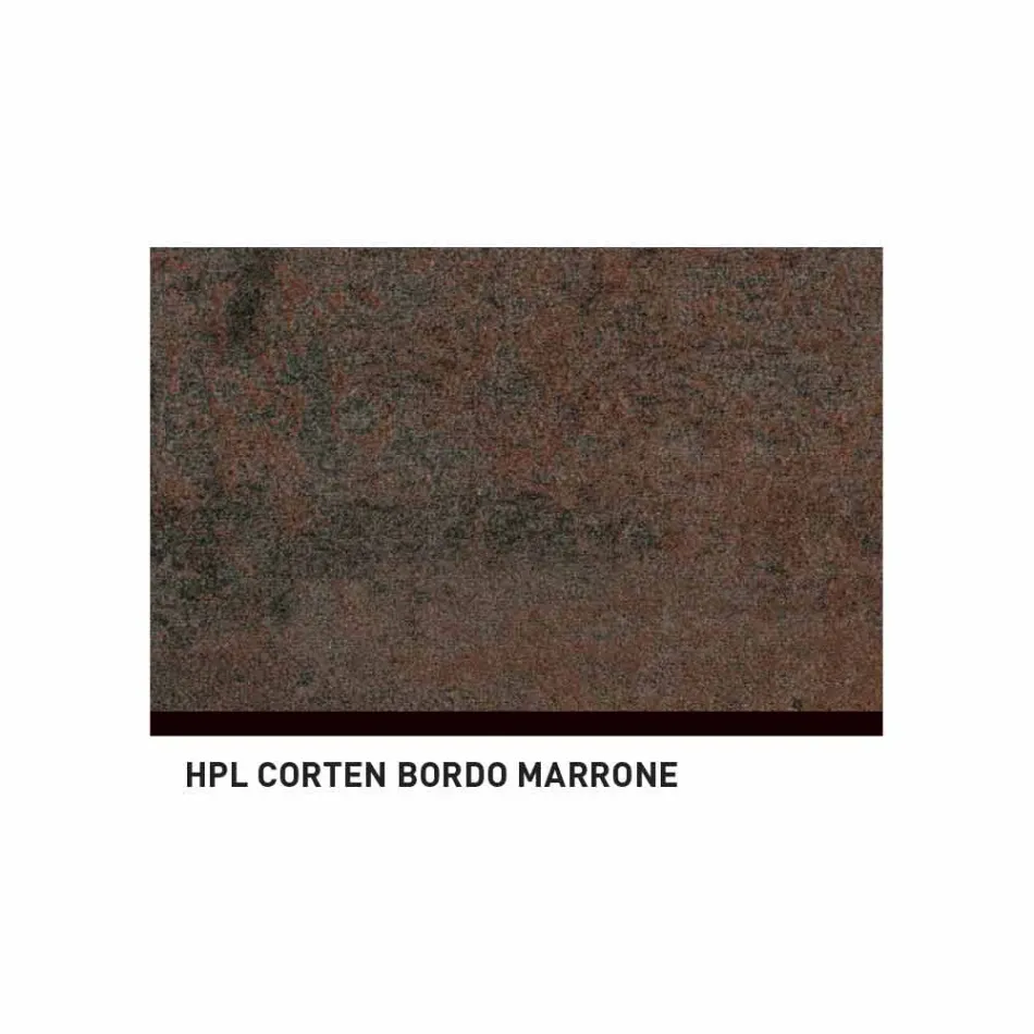 Varaschin System Außenbank in Design lackiertem Aluminium Viadurini