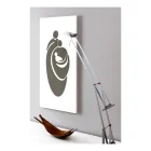 Tafel mit der lasergravierten Familie Made in Italy – Chiaki Viadurini