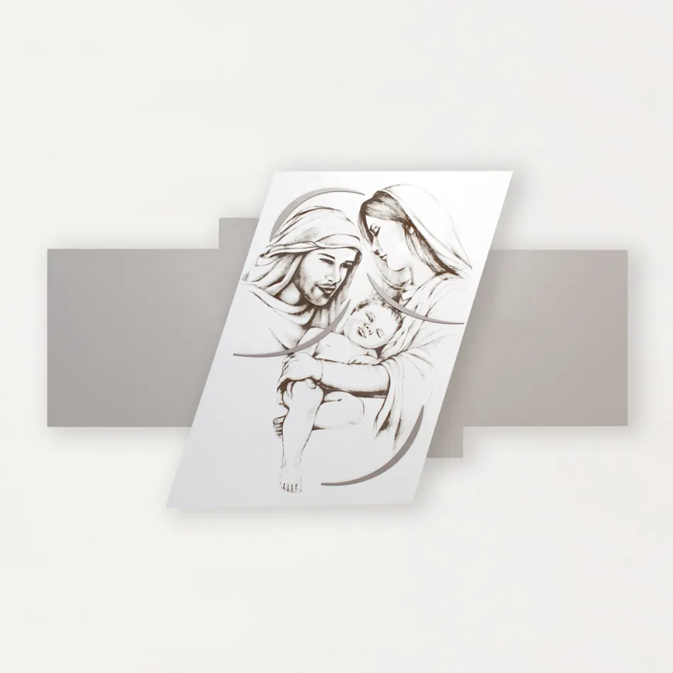 Tafel mit der lasergravierten Familie Made in Italy – Micky Viadurini