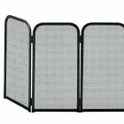 Funkenfänger mit 4 Türen aus Metall, hergestellt in Italien – Kaninchen Viadurini