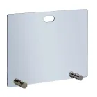 Funkenfänger aus gehärtetem Kristall und 4 Füße, hergestellt in Italien – Delfino Viadurini