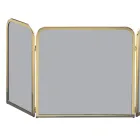 Messing-Funkenfänger mit geräuchertem gehärtetem Kristall, hergestellt in Italien – Orango Viadurini