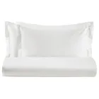 Doppelbettbezug-Set aus 100 % Baumwollsatin, hergestellt in Italien – Fluffy Viadurini