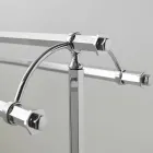 Vintage-Badezimmer-Handtuchhalter aus Messing, hergestellt in Italien – Aristide Viadurini