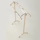 Vintage-Handtuchständer aus Messing für Badezimmer, hergestellt in Italien – Aristide Viadurini