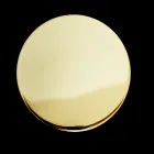 Vintage Terra Stehlampe mit Papierhalter und Toilettenbürstenhalter aus Messing und Keramik – Caen Viadurini