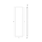 Strahlungsplatte mit gemischtem System aus Kohlenstoffstahl, hergestellt in Italien – Bigne Viadurini