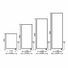 Elektrische Strahlungsplatte Moderner Wandheizkörper bis 1000 W - gebogen Viadurini