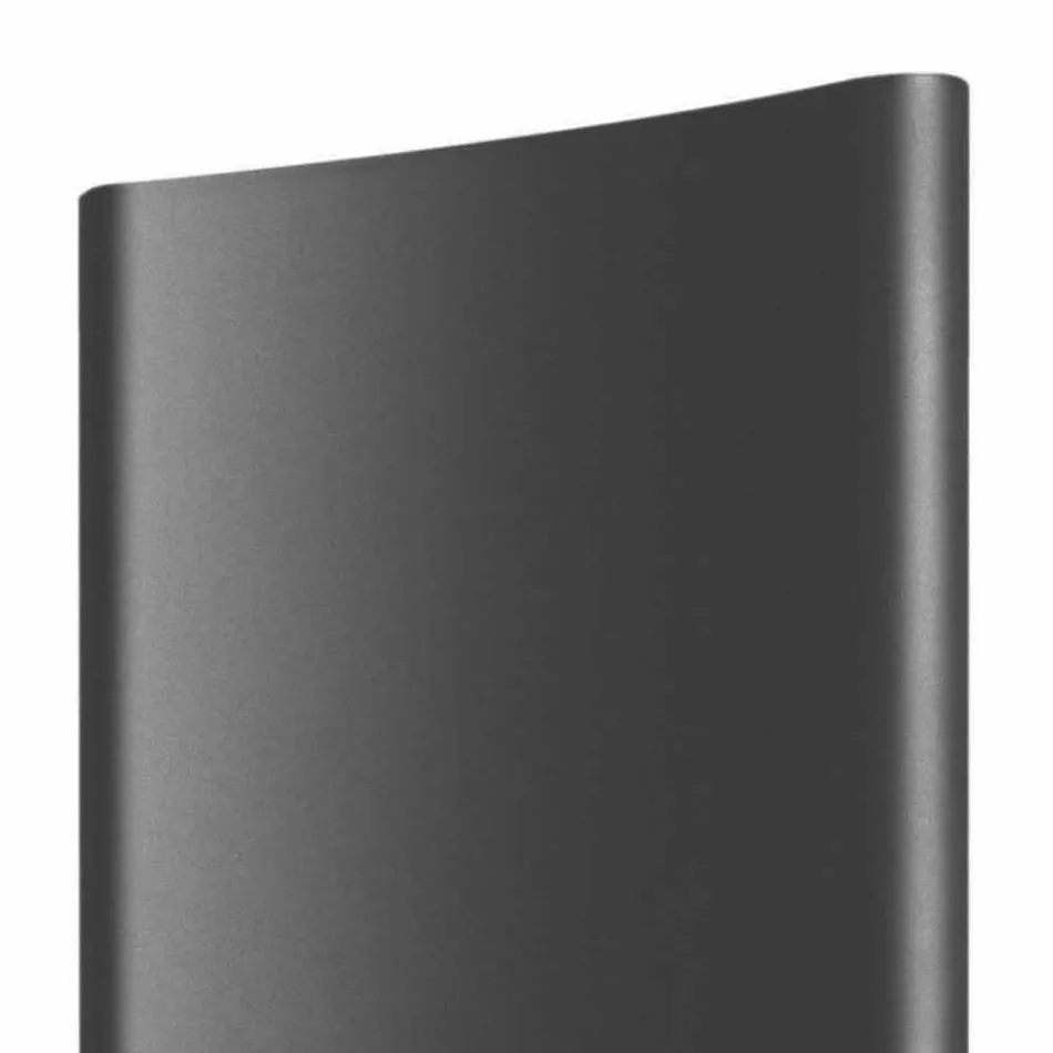 Elektrische Strahlungsplatte Moderner Wandheizkörper bis 1000 W - gebogen Viadurini