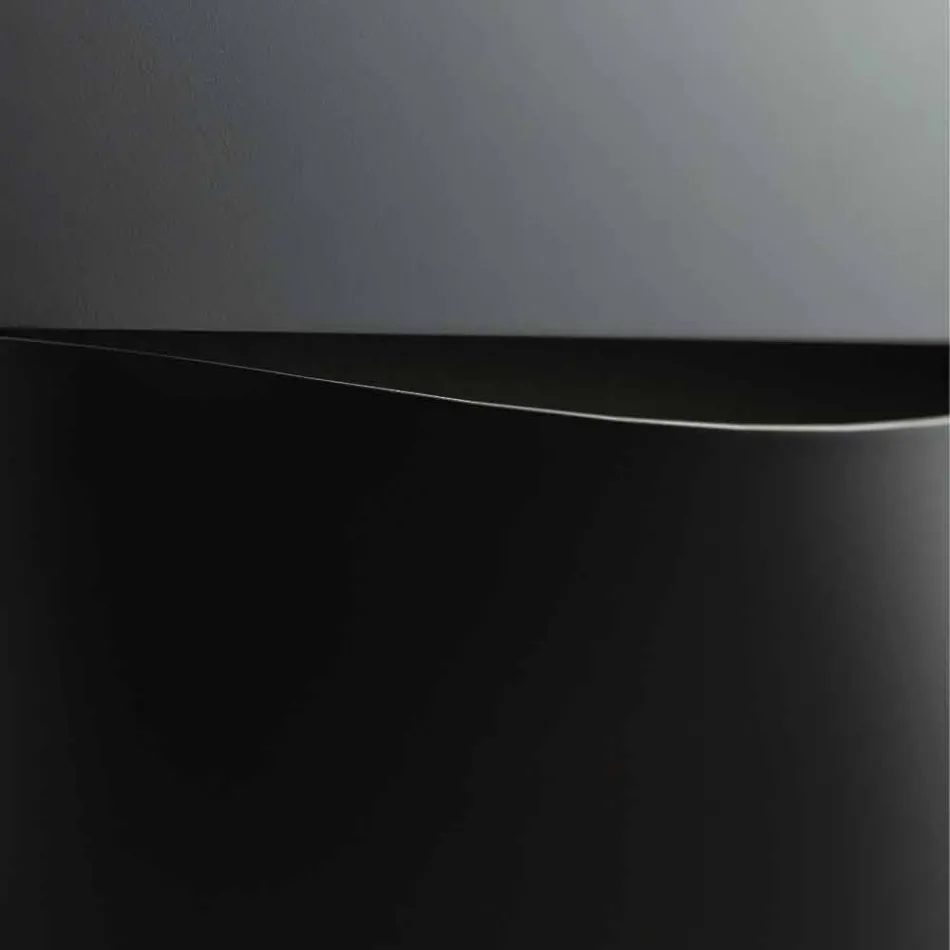 Horizontale Ausführung Hydraulische Strahlungsplatte aus Stahl bis 820 W - Schnitt Viadurini