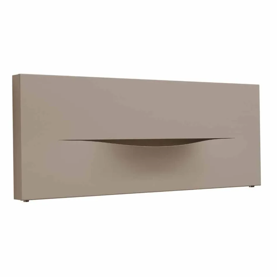 Horizontale Ausführung Hydraulische Strahlungsplatte aus Stahl bis 820 W - Schnitt Viadurini