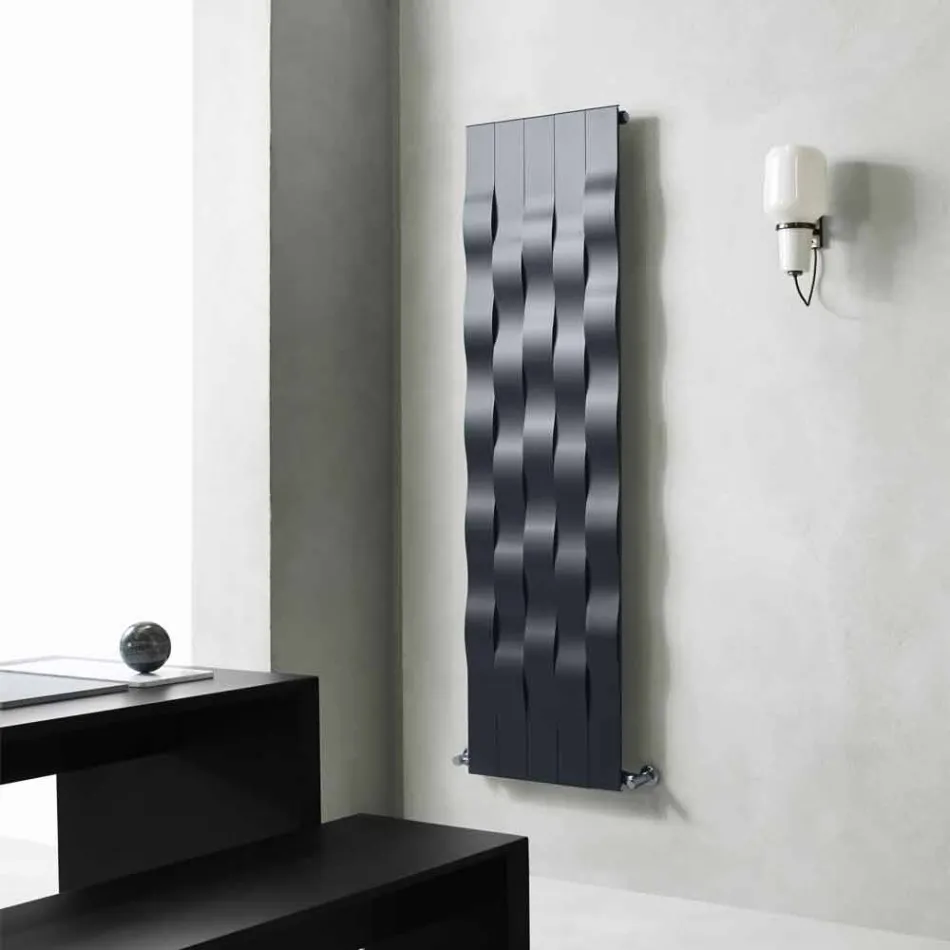 Vertikales Design 5 Bar Stahlstrahlplatte bis 1003 Watt - Fluss Viadurini