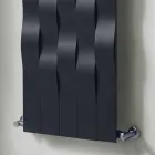 Vertikales Design 5 Bar Stahlstrahlplatte bis 1003 Watt - Fluss Viadurini