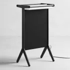 Strahlungsplatte in Aluminium und elektrischem und farbigem Stoffdesign 150 W - Sam Viadurini