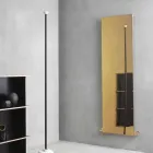 Vertikale Strahlungsplatte in Gold Modernes Design Fein bis 595 W - Eis Viadurini