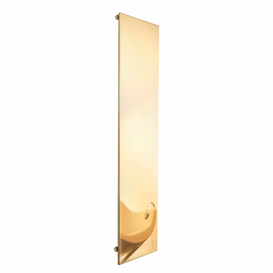 Vertikale Strahlungsplatte in Gold Modernes Design Fein bis 595 W - Eis Viadurini